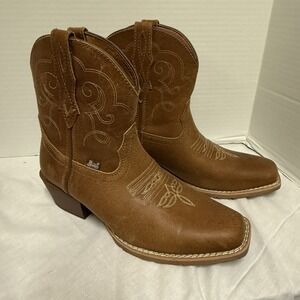 Justin Boots Chellie Western Tan Women's Size 8B NWOT Style: GY9519